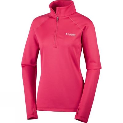 Fleece Columbia Northern Ground Half Zip Mujer - Rosas - Chile DKV582371